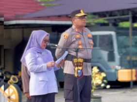 Forkopimda Bersatu, Wabup Misharti dan Kapolres Boby Putra Gelar Apel Anti Narkoba