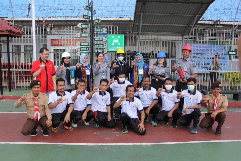 Klinik Pratama di Lapas Pekanbaru telah memperoleh sertifikat akreditasi dari Kementerian Kesehatan RI.