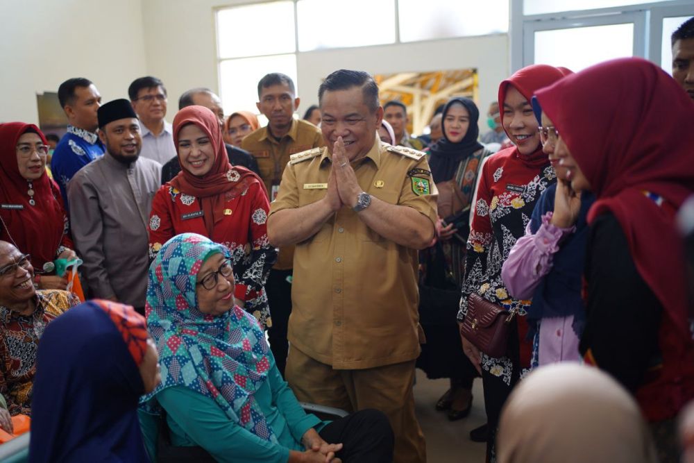 Sempena HUT ke 48 RSUD Arifin Achmad, Ini Pesan Pj Gubri