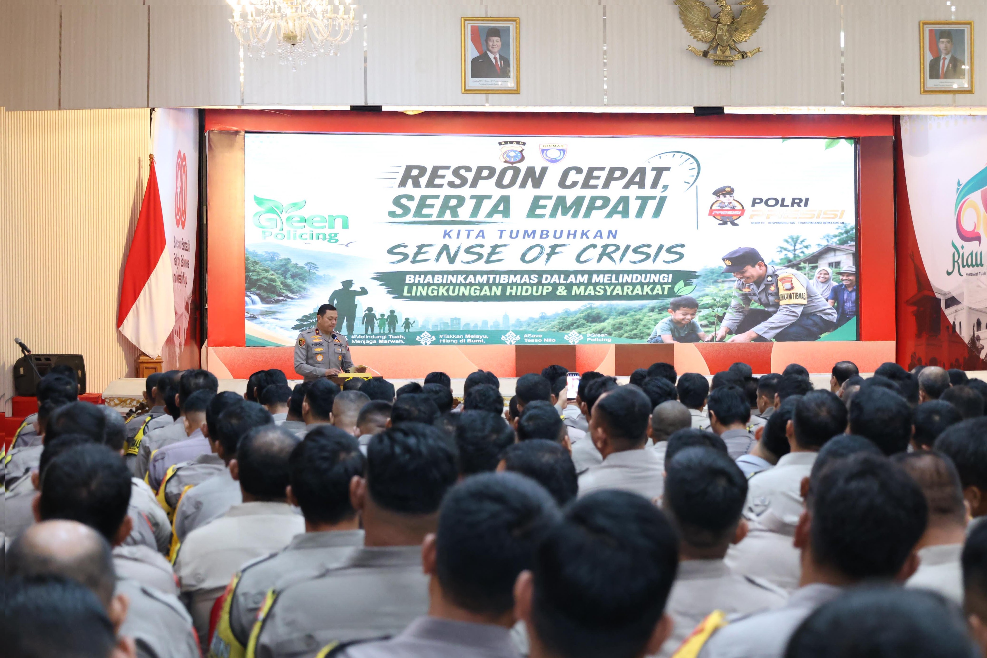 Hadapi Tantangan Zaman, Wakapolda Riau Tekankan Peran Strategis Bhabinkamtibmas