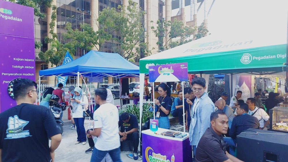 Pengunjung Antusias dengan Festival Ramadan Street Food & Gold Bazaar di Pekanbaru