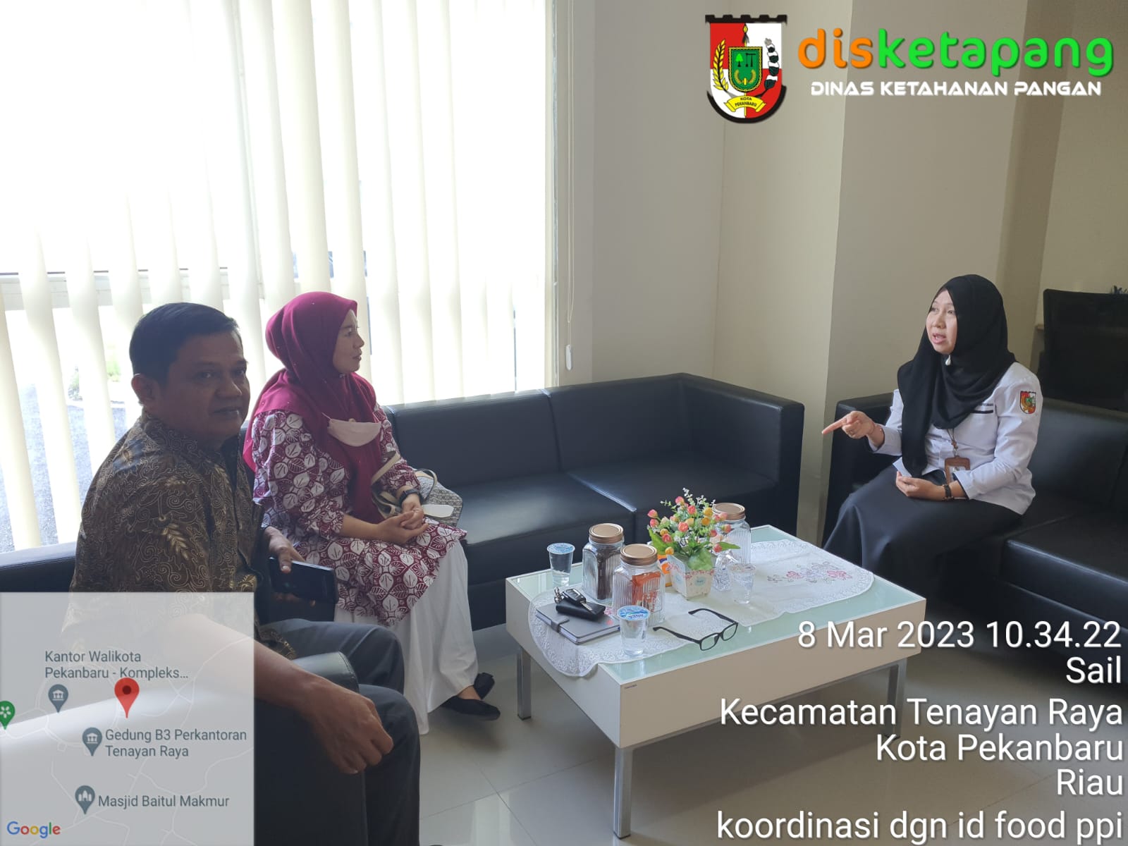 Holding Food.ID Terus Besinergi Bersama Disketapang Pekanbaru Dukung Suplai Makanan