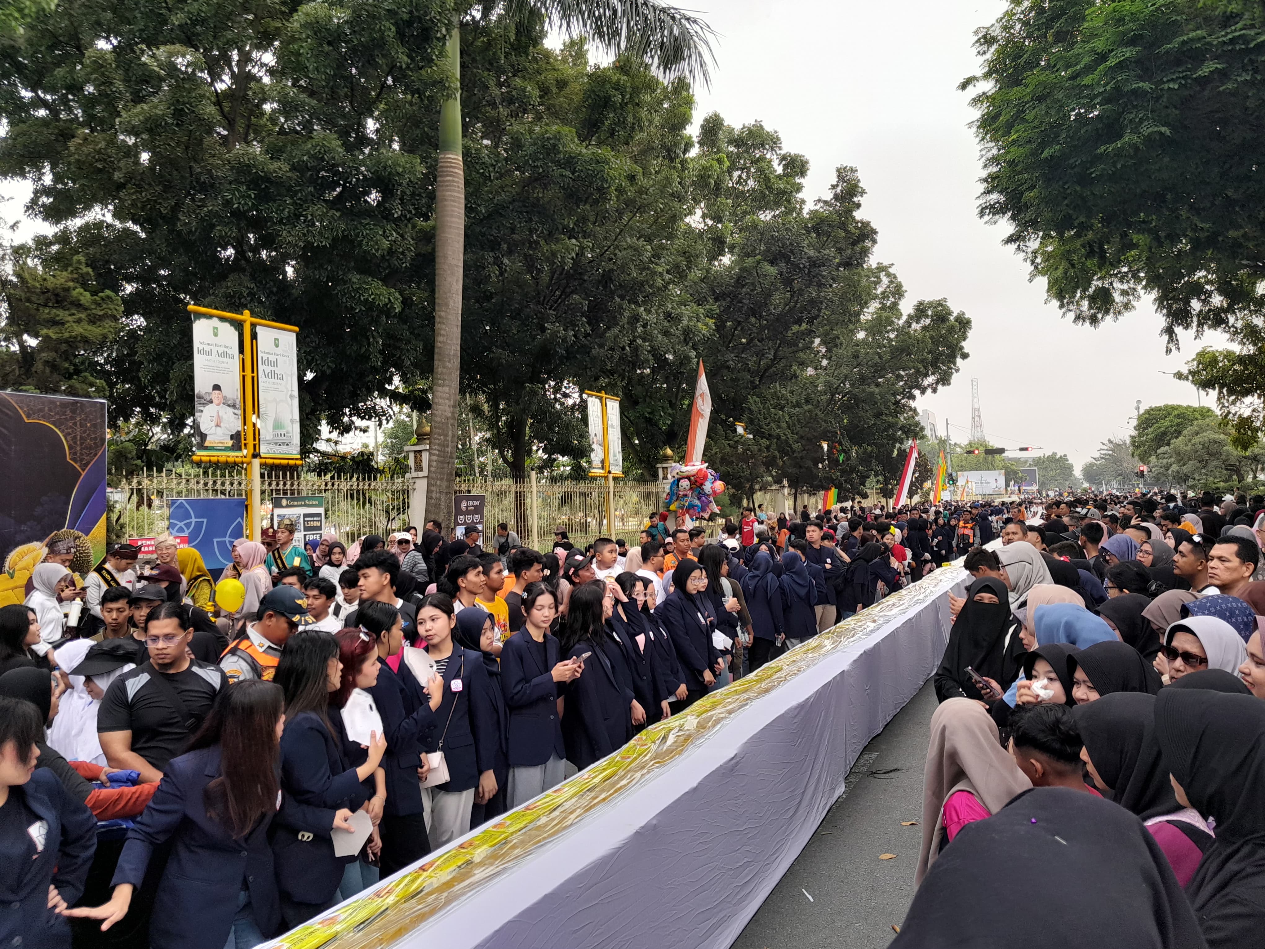 Dari Durian Gratis hingga Diskon Hotel, Perayaan HUT Pekanbaru Hadirkan Kado Nyata untuk Warga