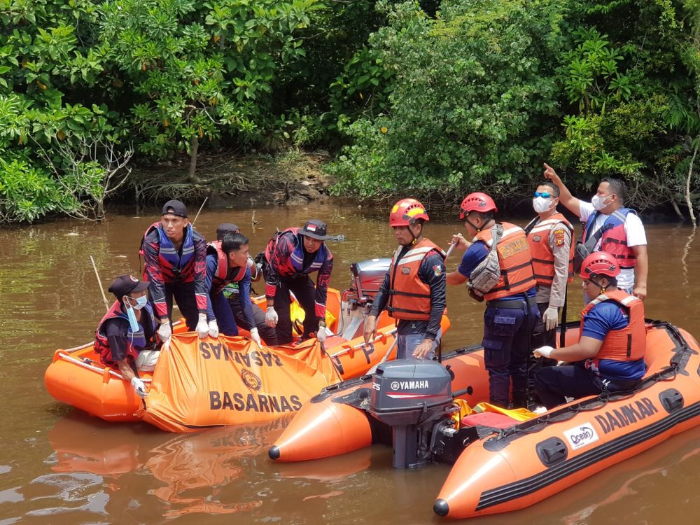 Korban yang Jatuh dari Jembatan Siak 1 Telah ditemukan Meninggal Dunia