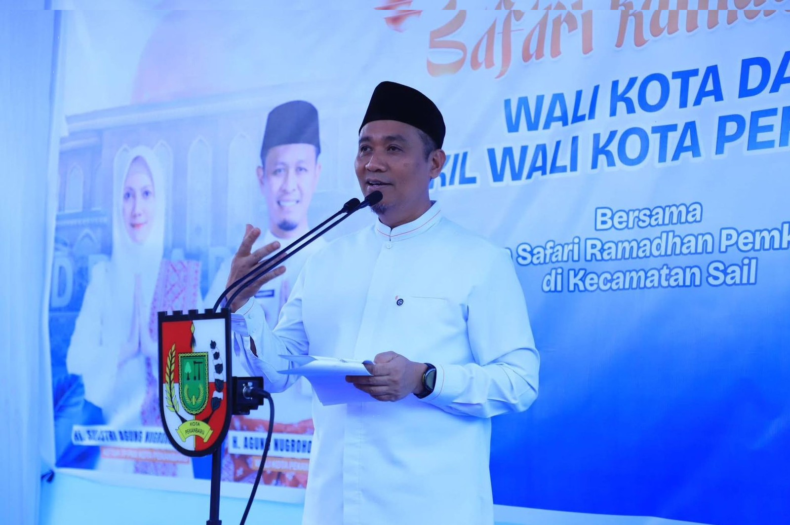 Wawako Markarius Ajak Warga Dukung Program Pemerintah Kota
