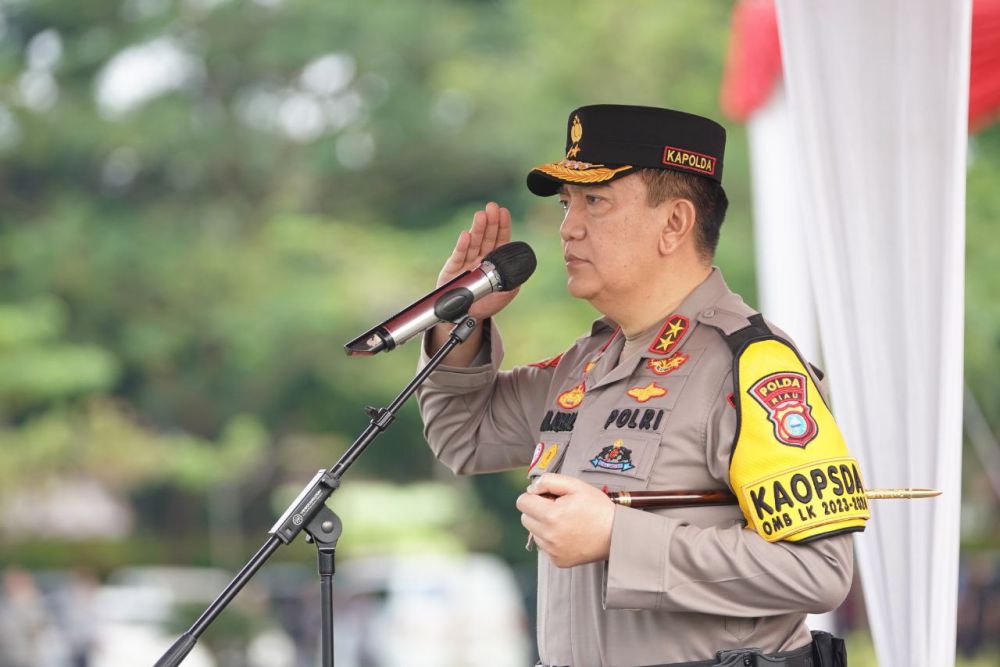 Kapolda Riau Minta Jajarannya Tingkatkan Patroli Saat Listrik Padam