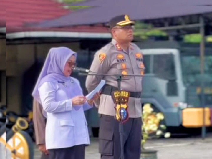 Forkopimda Bersatu, Wabup Misharti dan Kapolres Boby Putra Gelar Apel Anti Narkoba