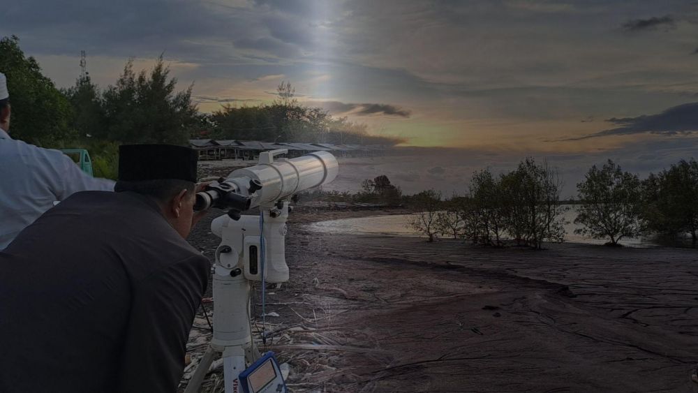 Pantai Selatbaru Kabupaten Bengkalis Jadi Titik Hilal Awal Dzulhijjah 1446 H Provinsi Riau