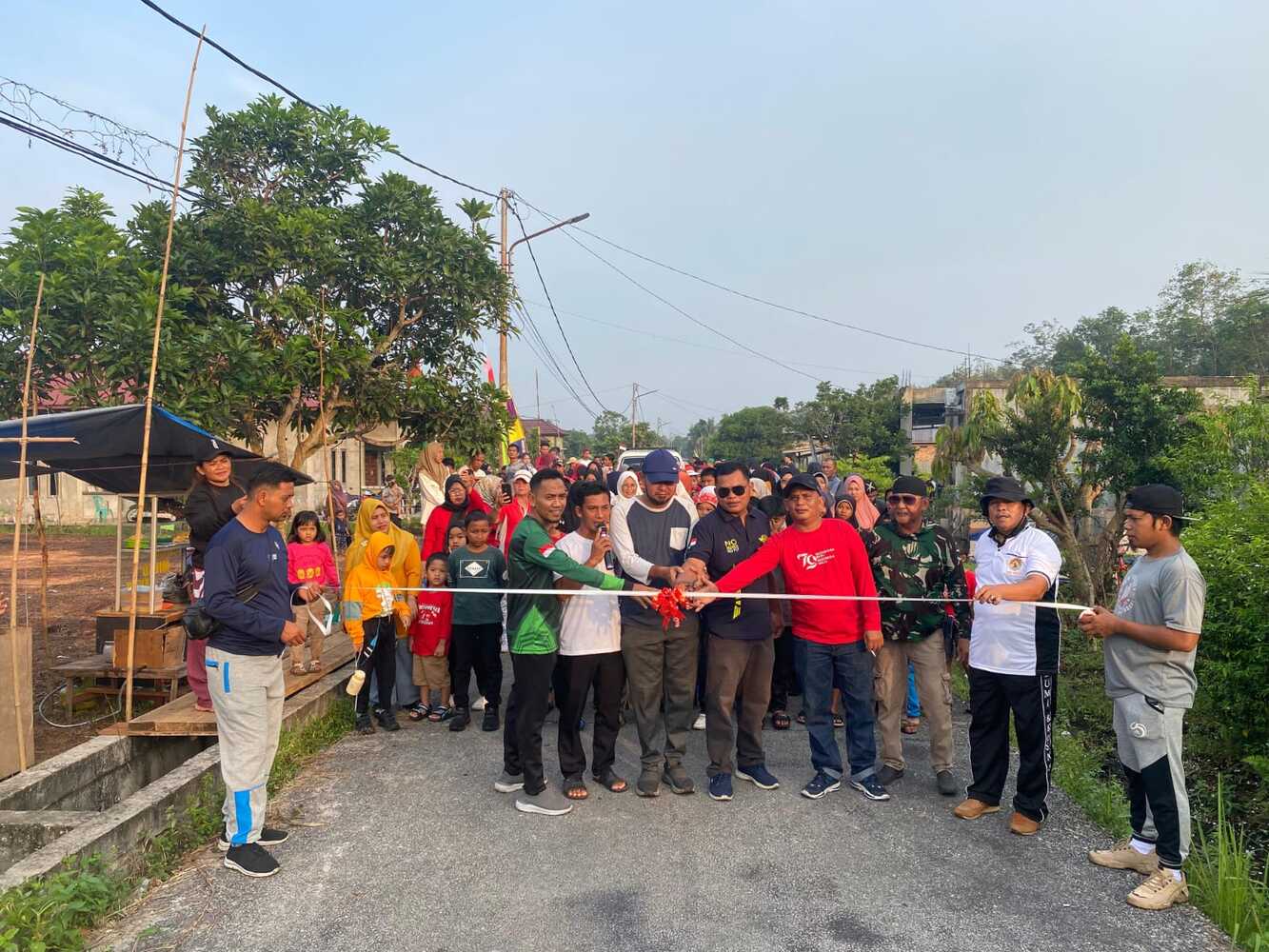 Masih Dalam Bulan Kemerdekaan, Desa Senggoro Taja Jalan Santai dan Berbagai Perlombaan