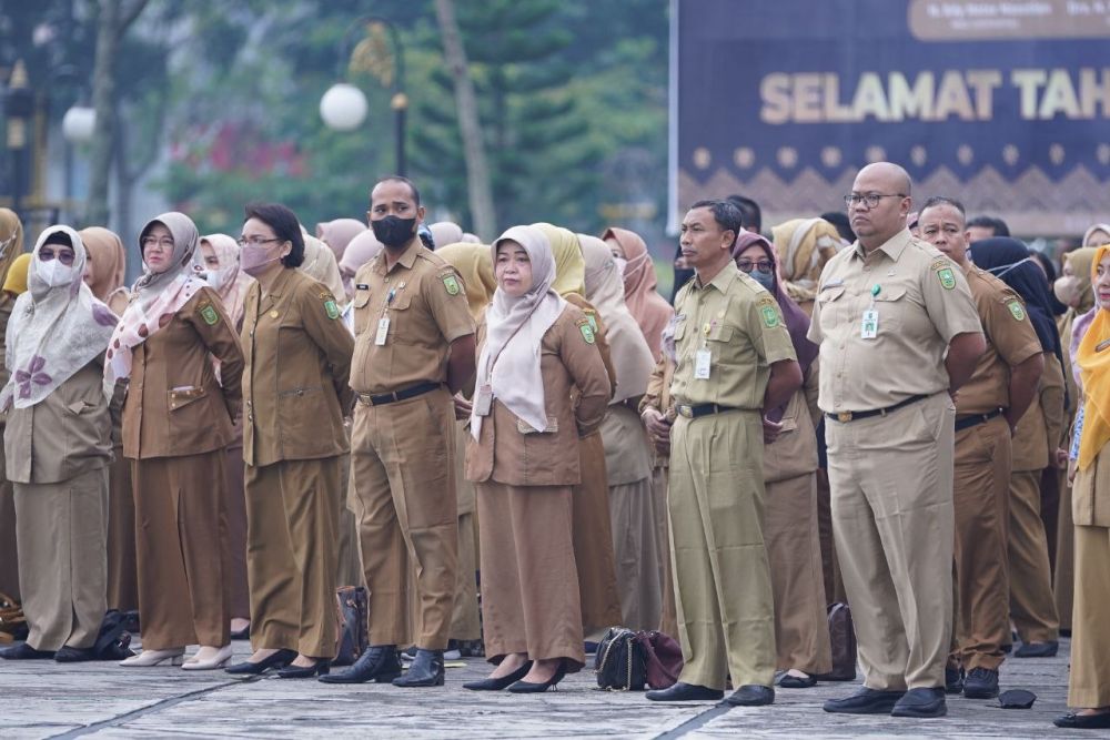 Pemerintah Provinsi Riau Berencana untuk Mengadakan Apel Bagi Pegawai Negeri Sipil yang Bekerja dari Kantor